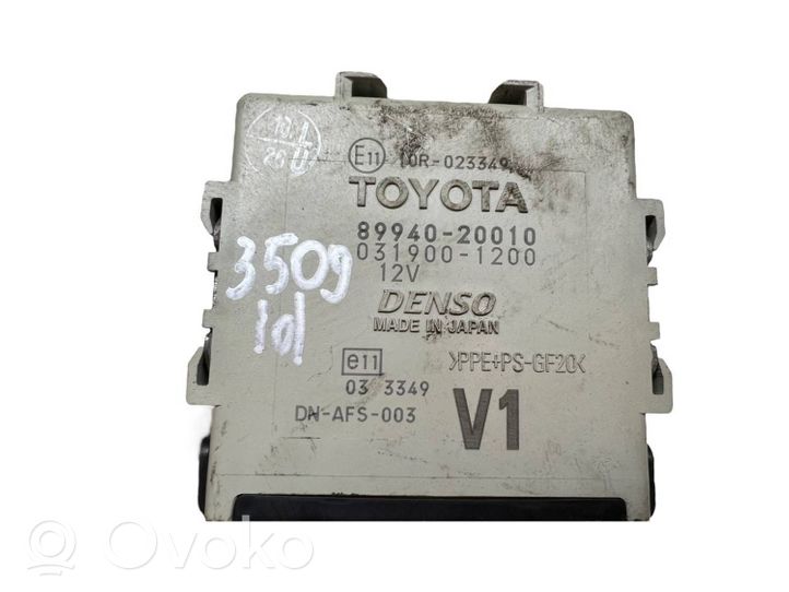 Toyota Avensis T270 Module d'éclairage LCM 8994020010