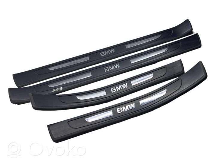 BMW 7 E65 E66 Garniture de protection de seuil intérieur 8223553