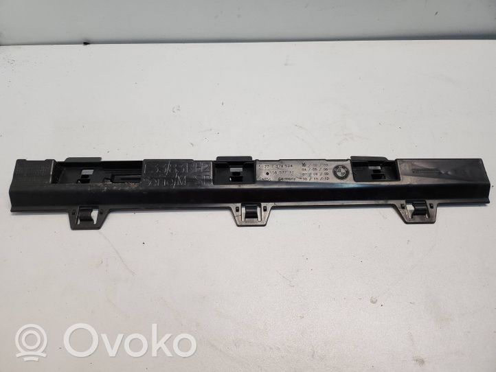 BMW 3 F30 F35 F31 Galinis tempimo kilpos dangtelis 15857711