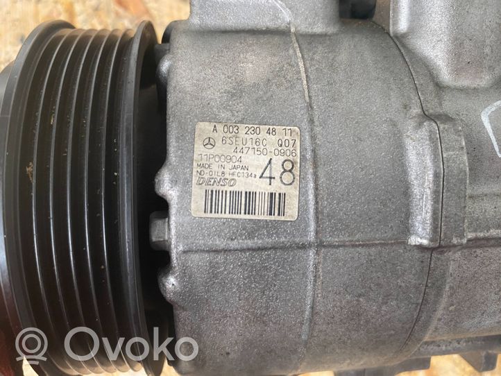 Mercedes-Benz C W204 Compressore aria condizionata (A/C) (pompa) A0032304811