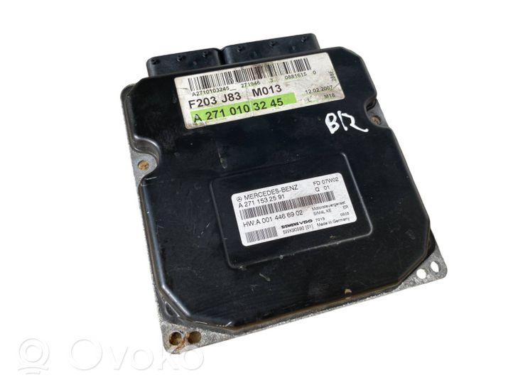 Mercedes-Benz C W203 Calculateur moteur ECU A2711532591