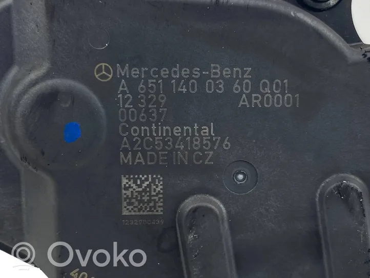 Mercedes-Benz E W212 EGR valve A6511400360