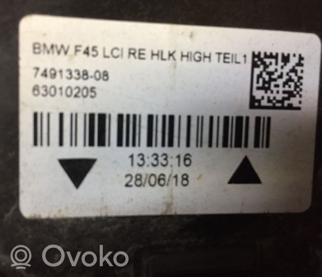 BMW 2 F45 Lampa tylna 749133808