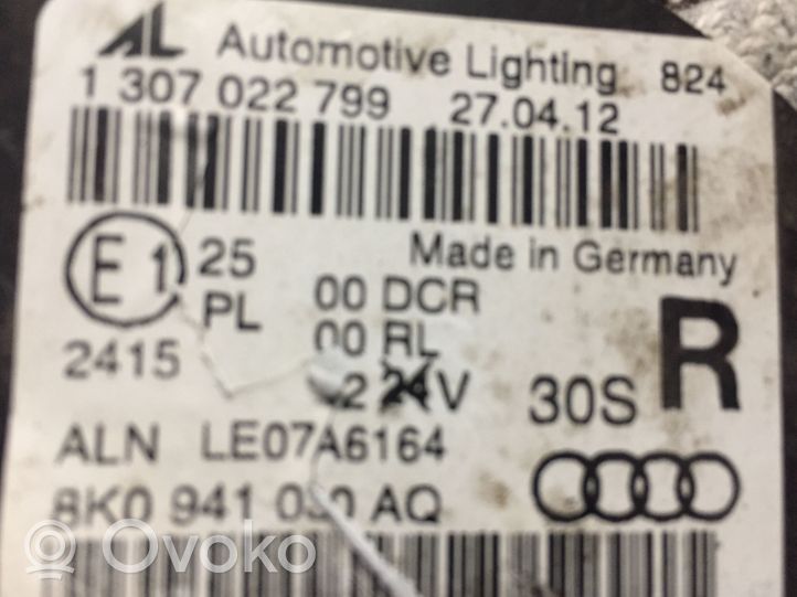 Audi A4 S4 B8 8K Element lampy przedniej 1305323