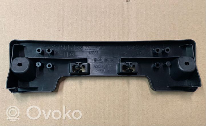 Mazda 6 Support de plaque d'immatriculation GSK250171