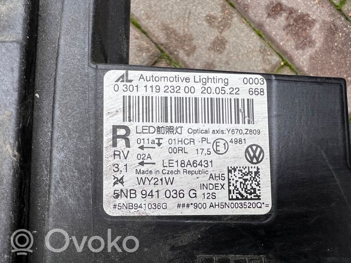 Volkswagen Tiguan Etu-/Ajovalo 5NB941036G