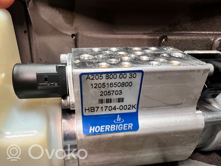 Mercedes-Benz C W205 Taitettava katto moottori A2058000030