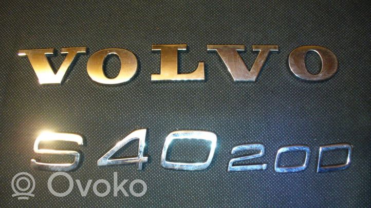 Volvo S40 Logo, emblème, badge 