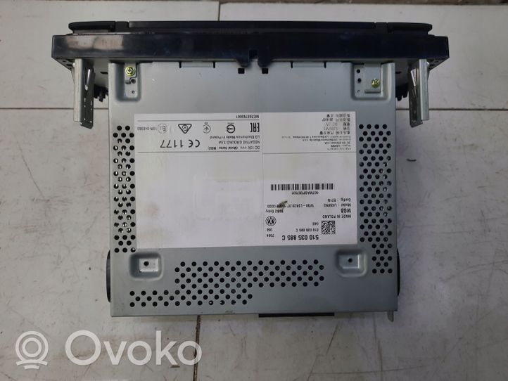 Volkswagen Touran III Radija/ CD/DVD grotuvas/ navigacija 510035885C