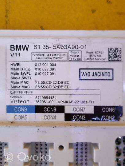 BMW 3 G20 G21 Muut ohjainlaitteet/moduulit 5A33A90