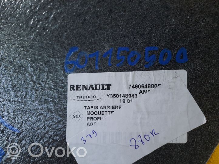 Dacia Lodgy Rivestimento pannello inferiore del bagagliaio 749064880R