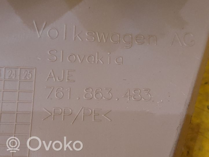 Volkswagen Touareg III Osłona / Nakładka progu 761863483
