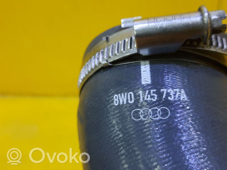 Audi A4 S4 B9 Tube d'admission de tuyau de refroidisseur intermédiaire 8W0145737A