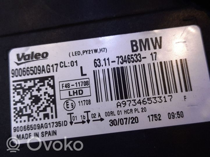 BMW X1 F48 F49 Etu-/Ajovalo 7346533