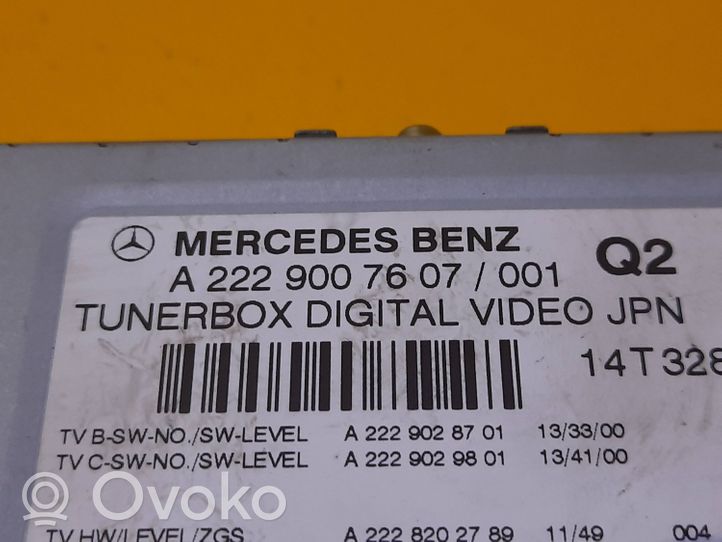 Mercedes-Benz S W222 Wzmacniacz audio A2229007607