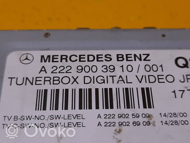 Mercedes-Benz S W222 Wzmacniacz audio A2229003910