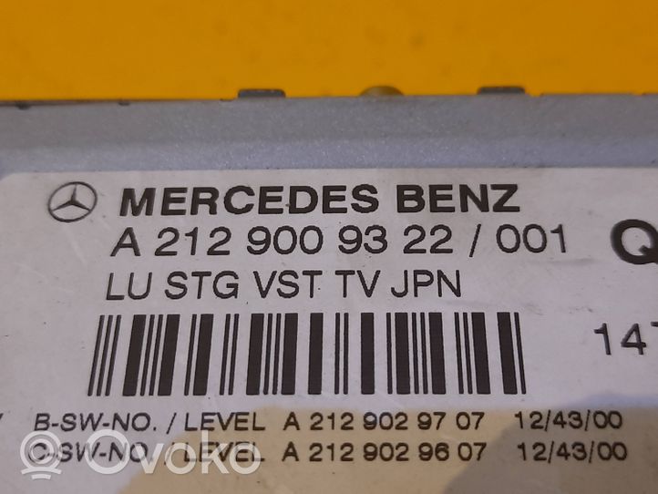 Mercedes-Benz S W222 Wzmacniacz audio A2129009322