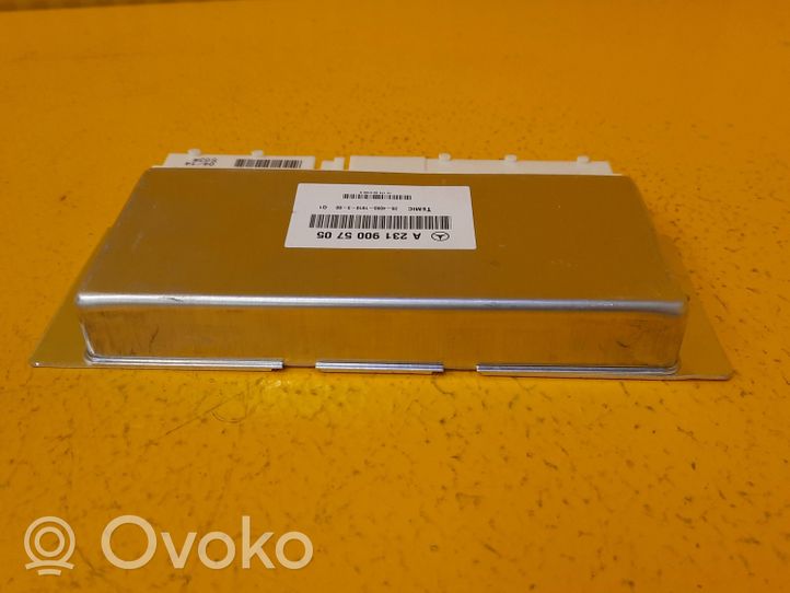 Mercedes-Benz SL R231 Module de commande suspension pneumatique arrière A2319005705