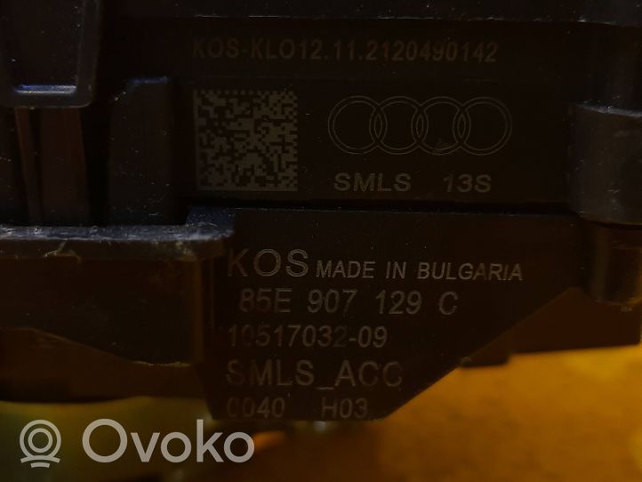 Audi e-tron Commutateur de vitesse d'essuie-glace 85E907129C