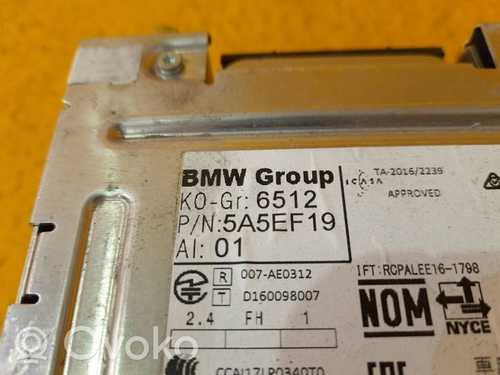 BMW i3 Unité principale radio / CD / DVD / GPS 5A5EF19