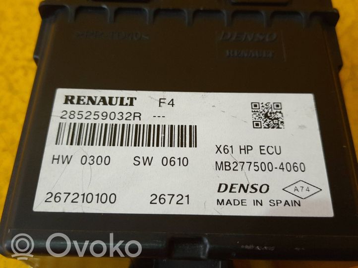 Renault Kangoo II Citu veidu vadības bloki / moduļi 285259032R