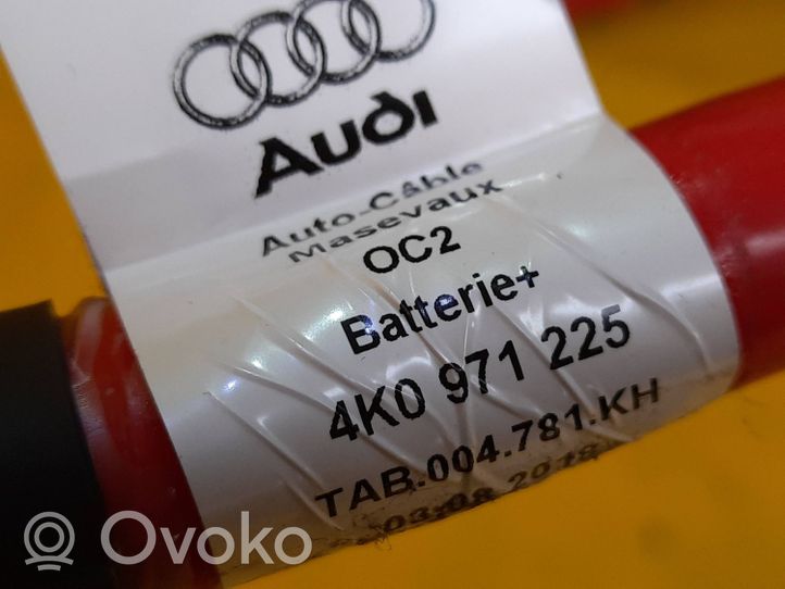 Audi A6 S6 C8 4K Pluskaapeli (akku) 4K0971225