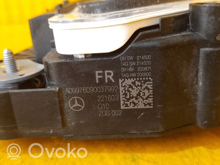 Mercedes-Benz S W223 Support poignée extérieur de porte avant A0997609003