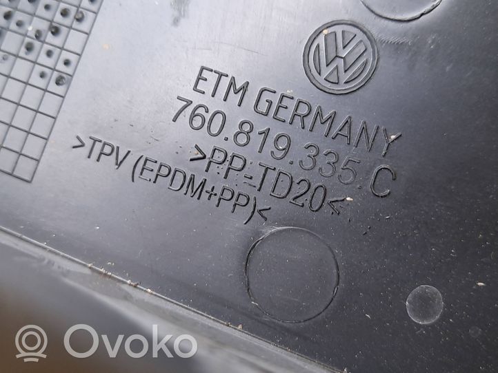 Volkswagen Touareg III Rivestimento del tergicristallo 761819403