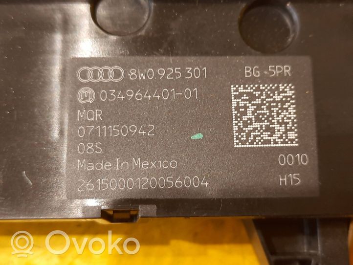 Audi A4 S4 B9 Przycisk / Włącznik ESP 8W0925301