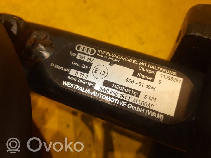 Audi A4 S4 B9 Set barra di traino 8W0800491F