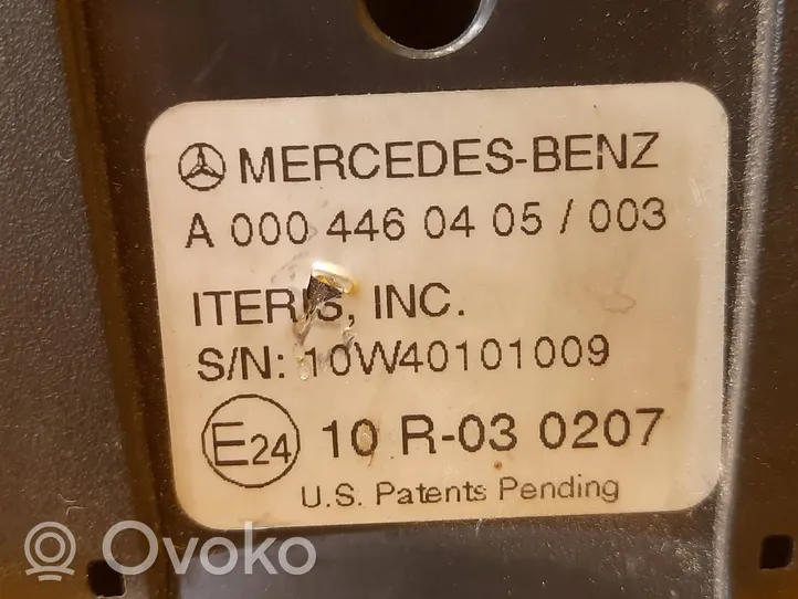 Mercedes-Benz Actros Kamera szyby przedniej / czołowej A0004460405