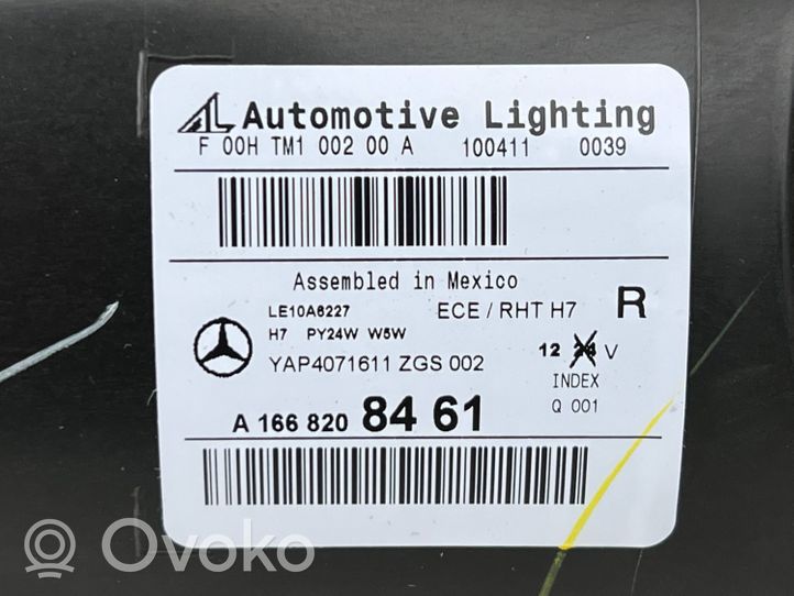 Mercedes-Benz ML W166 Phare frontale A1668208461