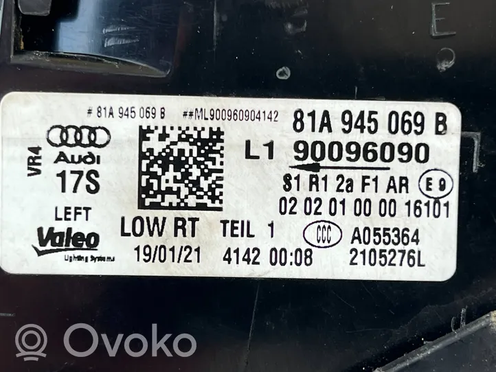 Audi Q2 - Galinis žibintas kėbule 81A945069B