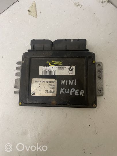 Mini Cooper Hatch Hardtop Calculateur moteur ECU S118012001