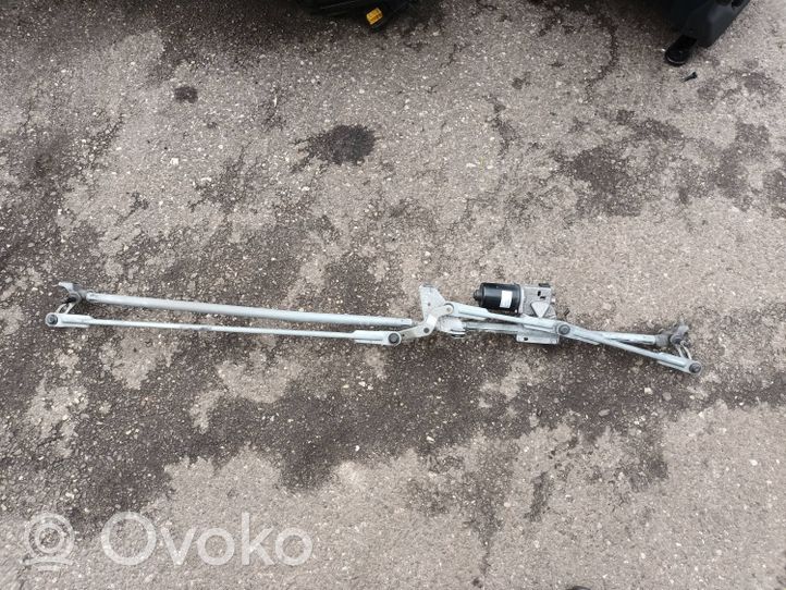 Citroen C4 II Front wiper linkage and motor 9687382580