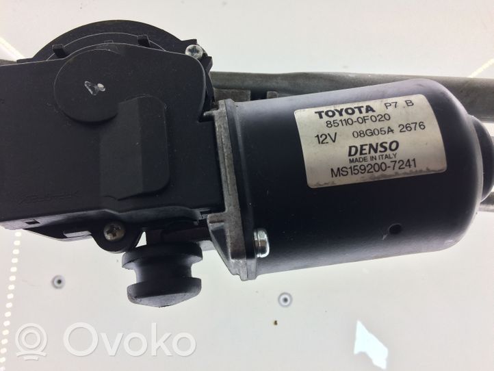 Toyota Corolla Verso E121 Mechanizm wycieraczek szyby przedniej / czołowej 851100F020