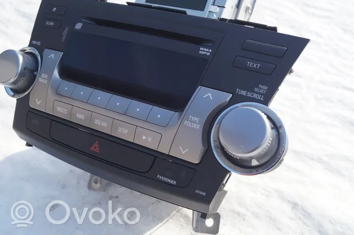 Toyota Highlander XU70 Panel / Radioodtwarzacz CD/DVD/GPS 83910-0E050-00