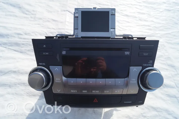 Toyota Highlander XU70 Panel / Radioodtwarzacz CD/DVD/GPS 83910-0E050-00