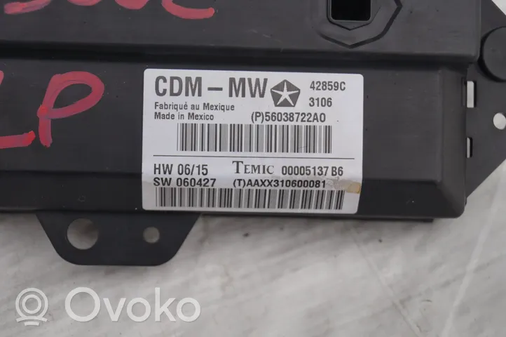 Chrysler 300 - 300C Durų elektronikos valdymo blokas 56038722A0