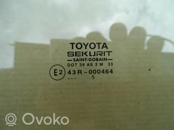 Toyota Yaris Liukuoven ikkuna/lasi 