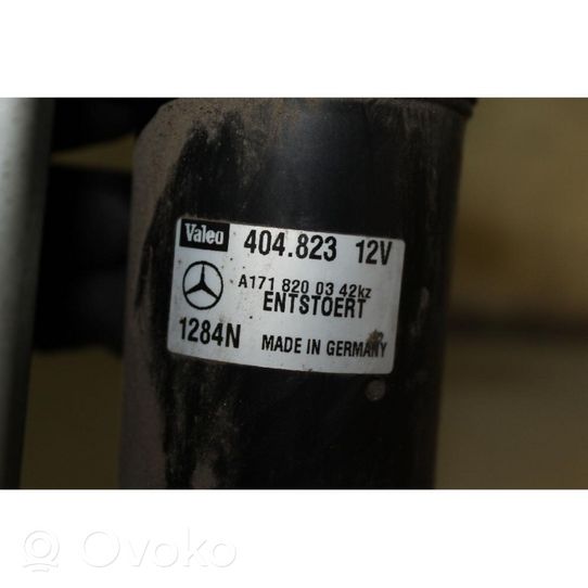 Mercedes-Benz SLK AMG R171 Etupyyhkimen vivusto ja moottori 