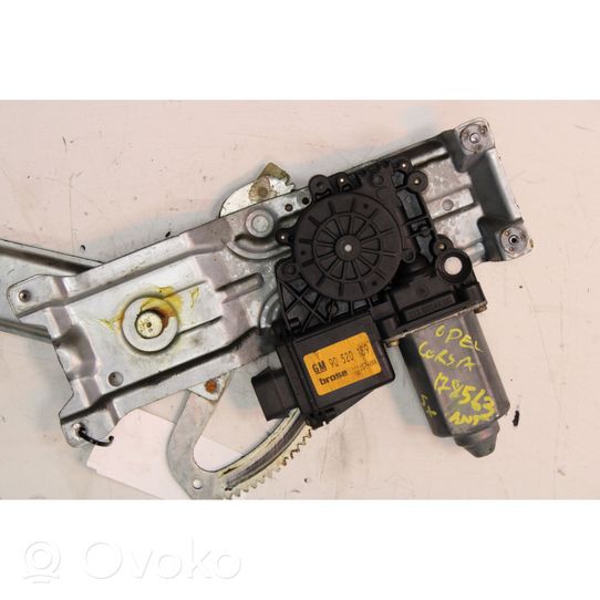 Opel Corsa B Front door window regulator with motor 