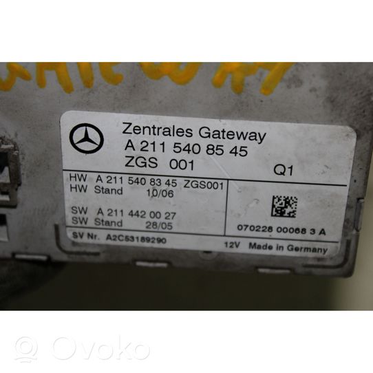 Mercedes-Benz E W211 ASC-ohjainlaite/moduuli 