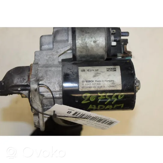 Opel Adam Starter motor 