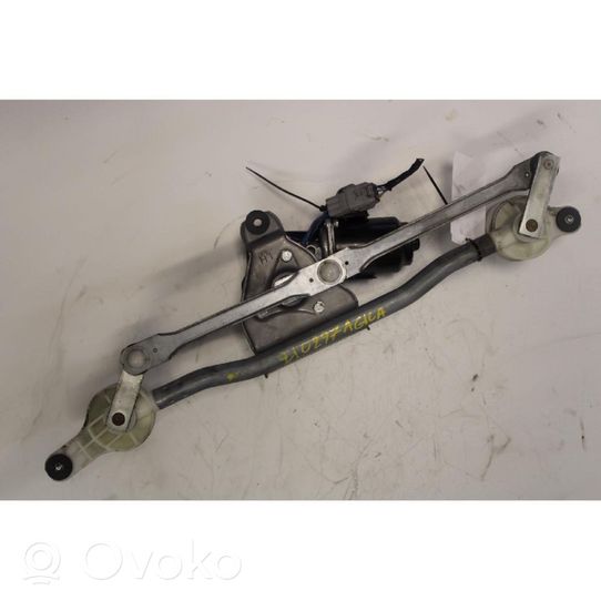 Opel Agila B Front wiper linkage and motor 