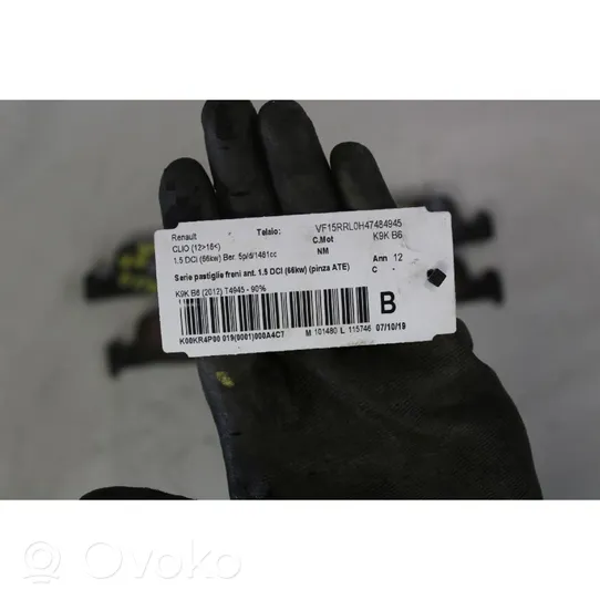 Renault Clio IV Brake pads (front) 