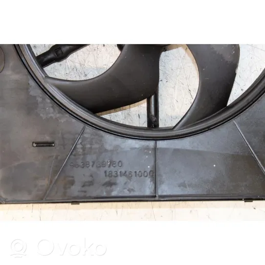Citroen C3 Pluriel Ventilatore di raffreddamento elettrico del radiatore 