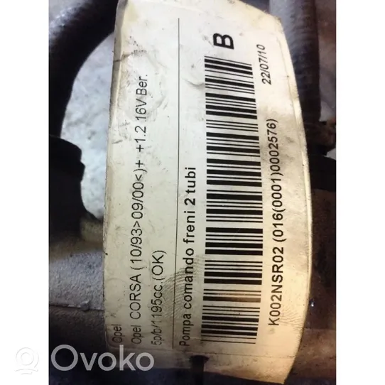 Opel Corsa B Master brake cylinder 