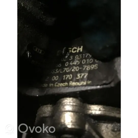 Opel Movano A Fuel injection high pressure pump 