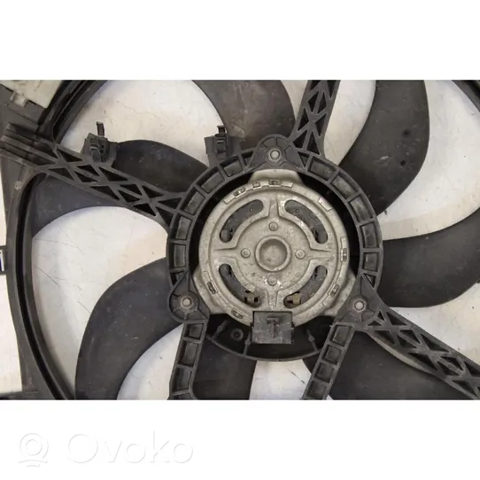 Opel Corsa D Electric radiator cooling fan 